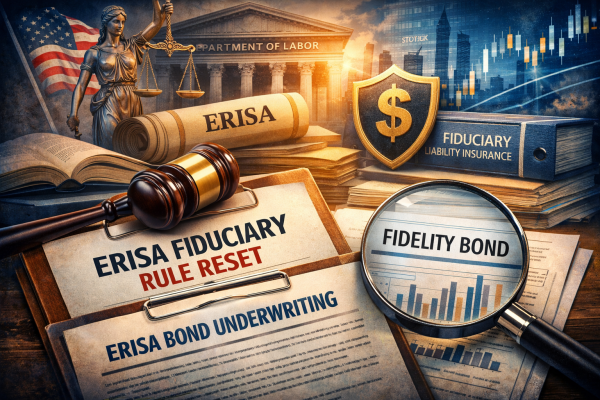 erisa, erisa bond, erisa fidelity bond, fiduciary insurance, surety, Surety One, suretyone.com, C. Constantin Poindexter