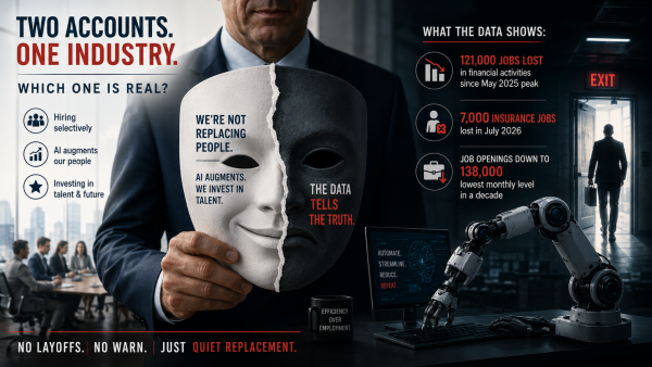The Lie - What Insurance Payrolls Say That Insurance Executives Will Not, insurance, insurer, surety, artificial intelligence, C. Constantin Poindexter