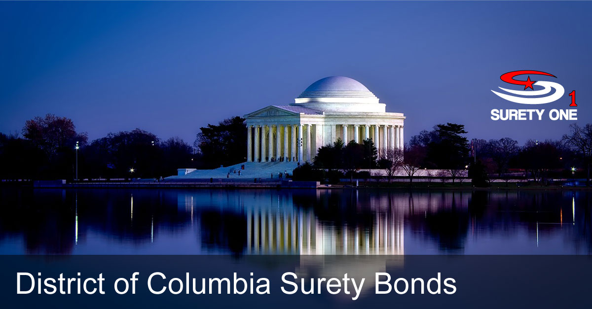 surety bonds district of columbia