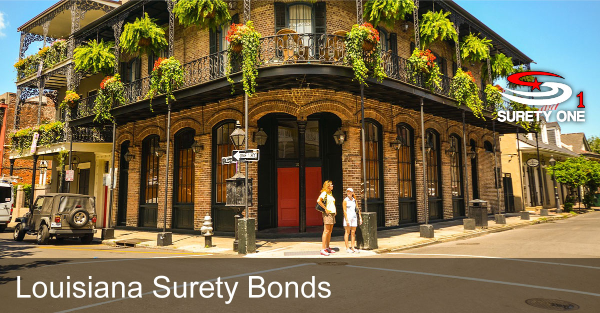 Louisiana Surety Bonds • Surety One, Inc.