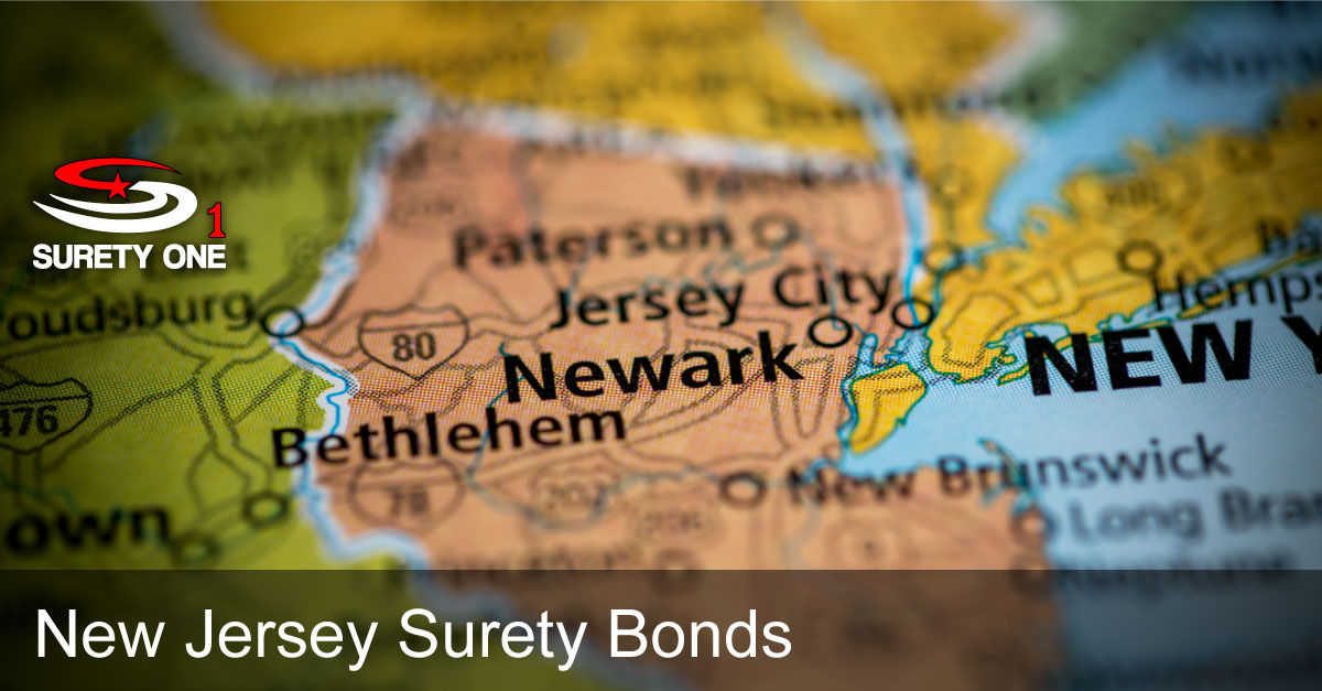 New Jersey Surety Bonds • Surety One, Inc.